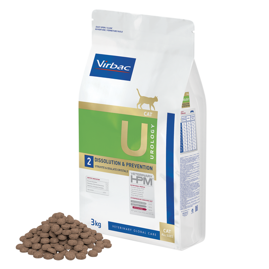 🐱Virbac Veterinary HPM Cat Urology Dissolution & Prevention – Soporte Urinario bolsa 3 kg
