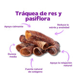 Dogger Snacks Calma Total - Tráquea de res con pasiflora