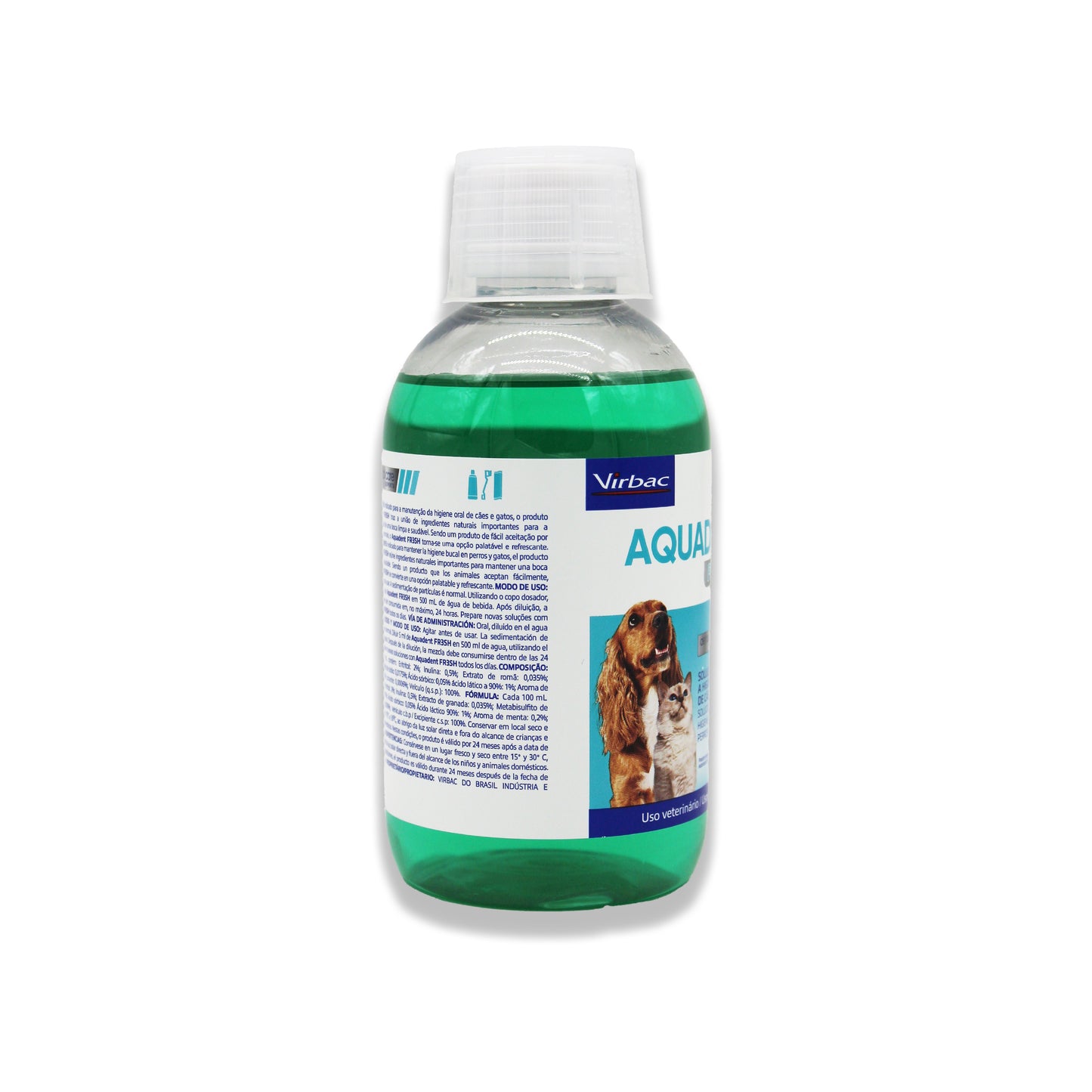 🦷 Aquadent Fresh – Emjuague Bucal para Perros y Gatos