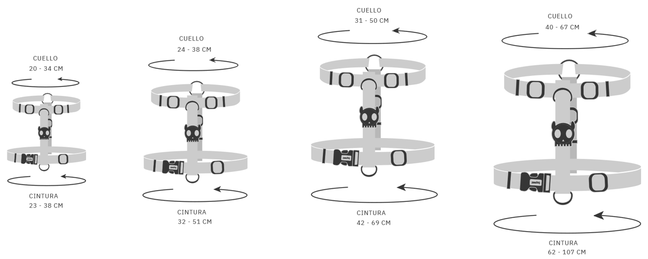 Arnés H Phantom para Perro
