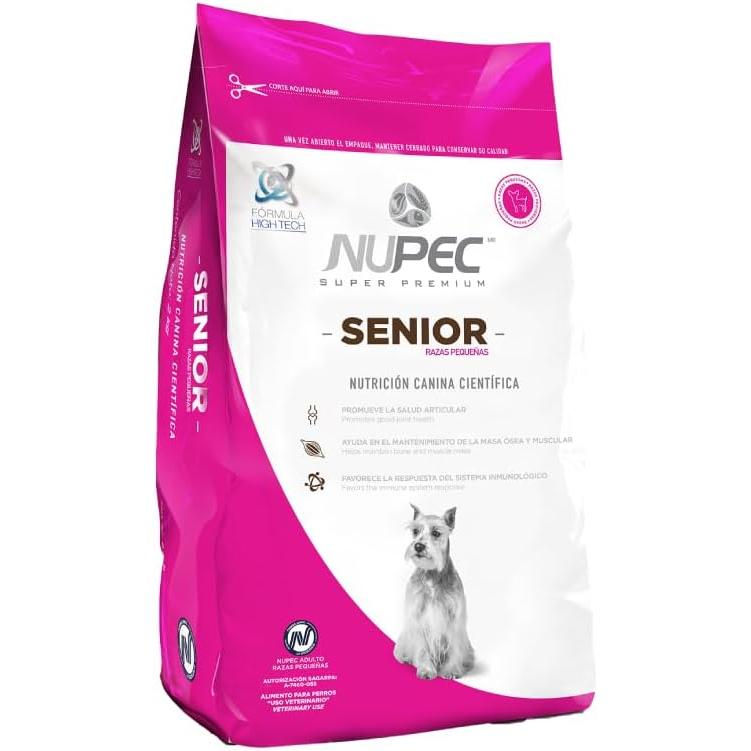 🐶 Nupec Razas Pequeñas Senior – Alimento para Perros Pequeños Mayores de 7 Años