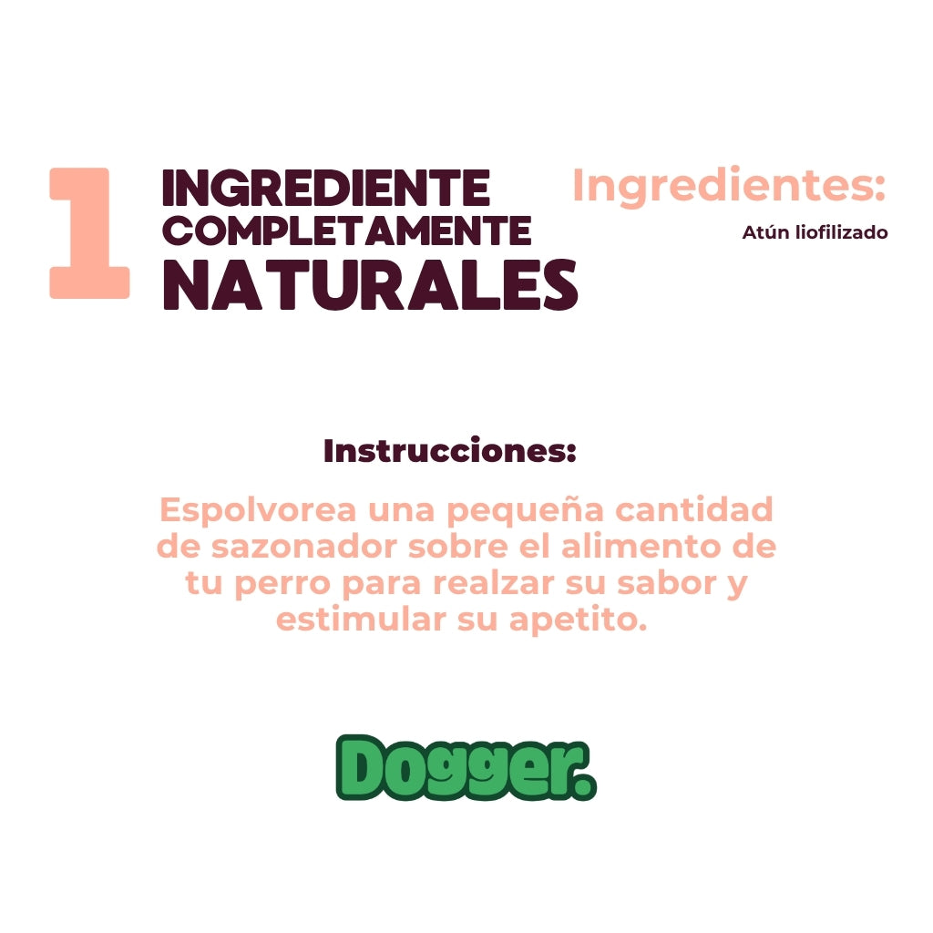Dogger Snacks - Sazonador de Alimento