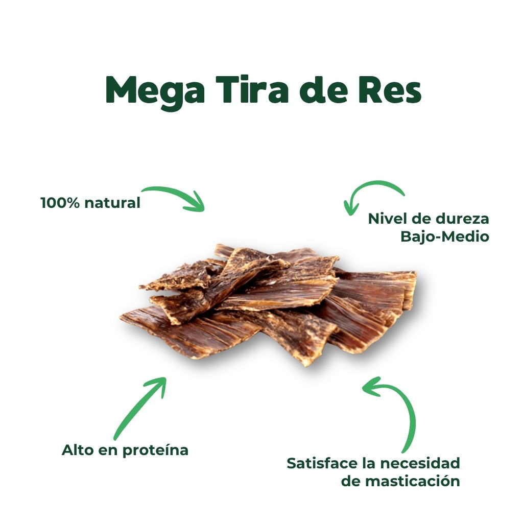 Dogger Snacks Mega-Tira - Esófago de res