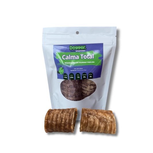 Dogger Snacks Calma Total - Tráquea de res con pasiflora