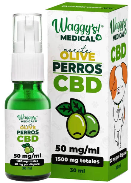 Waggy´s Aceite Calmante para Ansiedad y Dolor en Perros