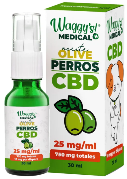 Waggy´s Aceite Calmante para Ansiedad y Dolor en Perros