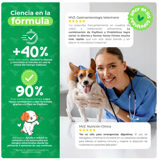 Waggy´s Belly - Probióticos para Digestión y Alergias en perros
