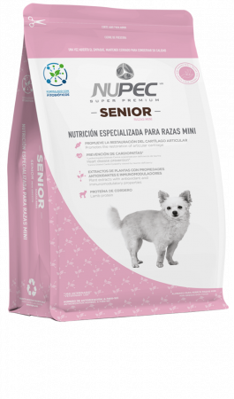 🐶 Nupec Razas Mini Senior – Alimento para Perros Mini Mayores de 7 Años