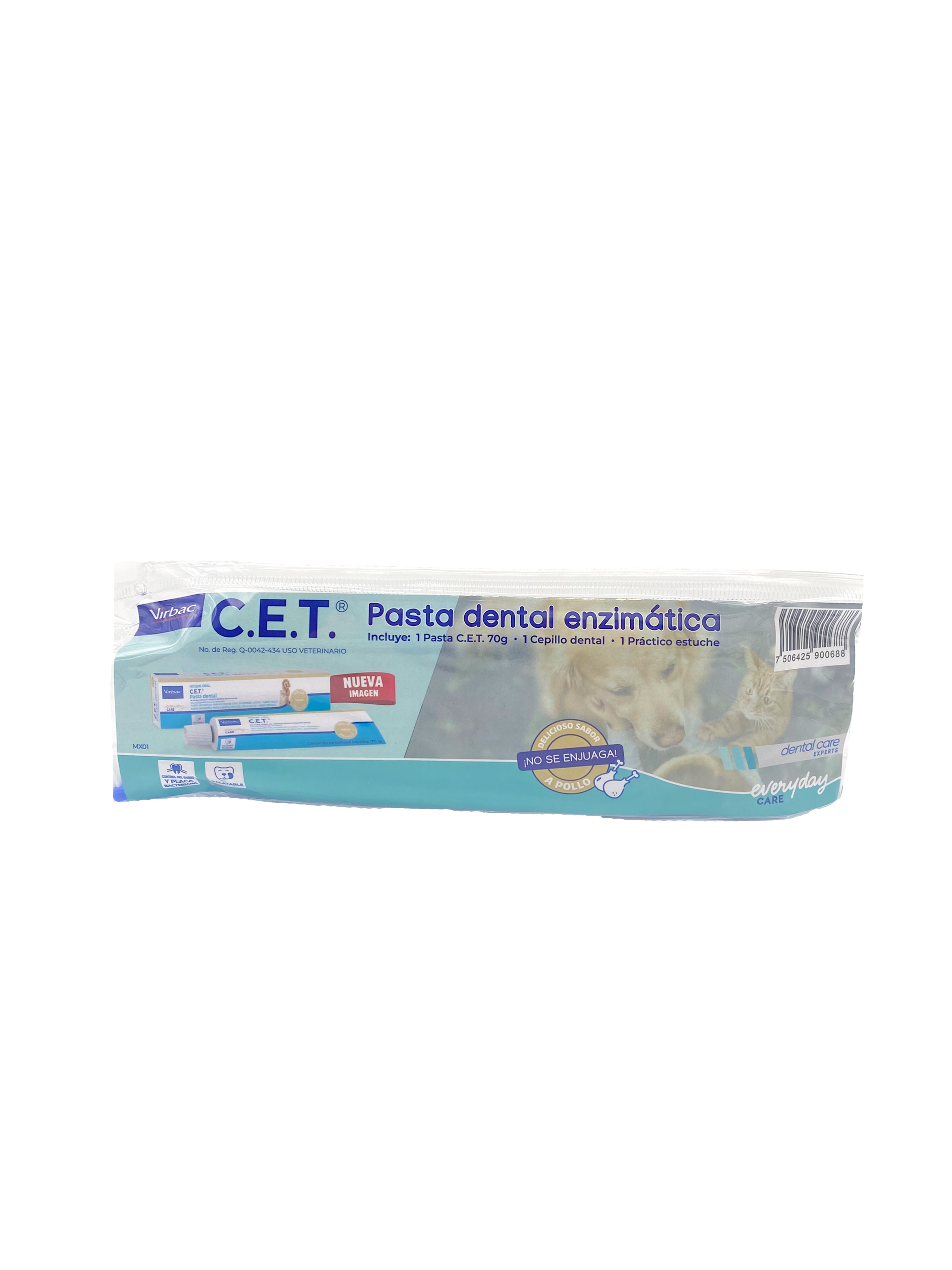 🐾 C.E.T. Pasta Dental y Cepillo – Cuidado Oral para Mascotas