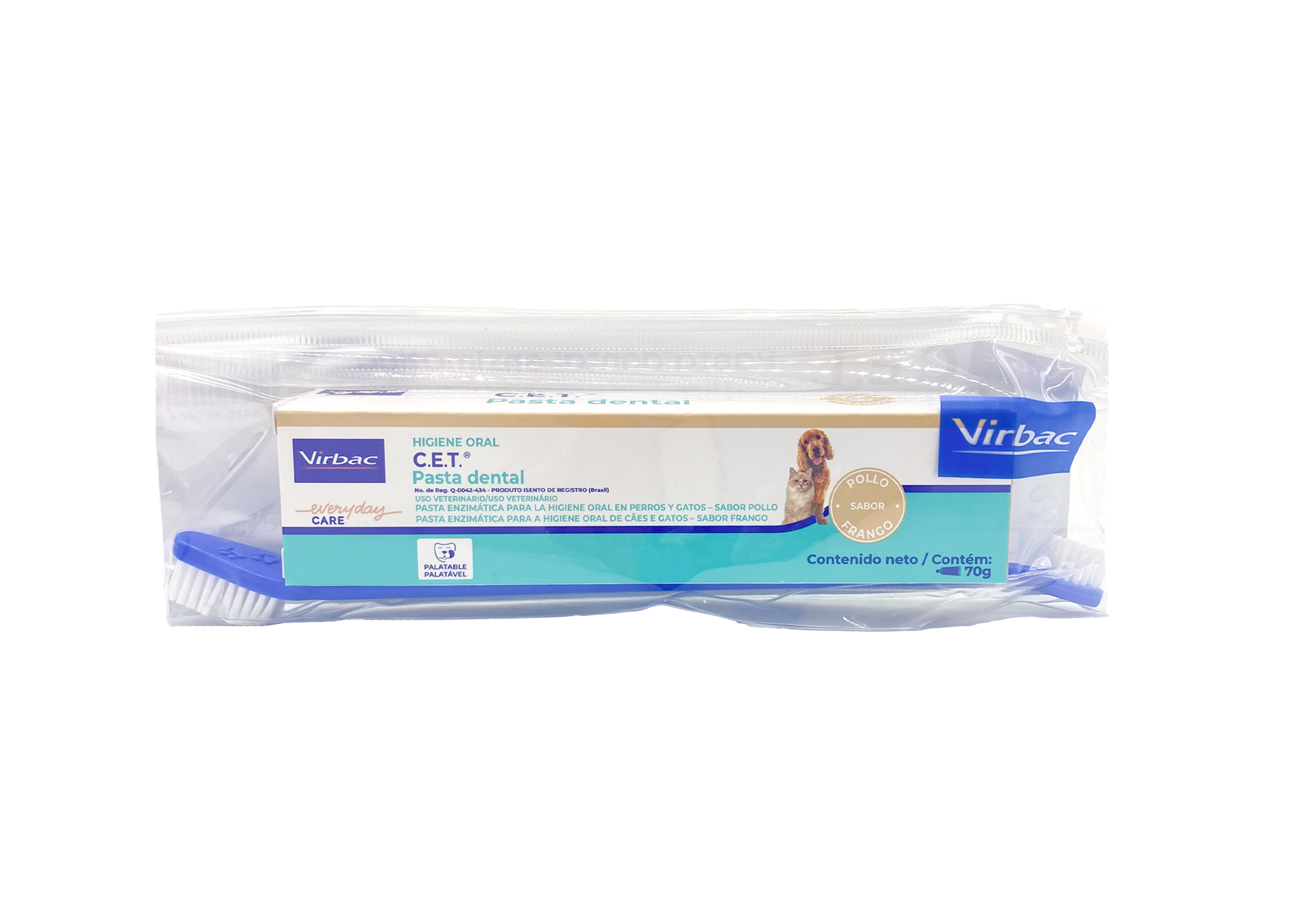 🐾 C.E.T. Pasta Dental y Cepillo – Cuidado Oral para Mascotas