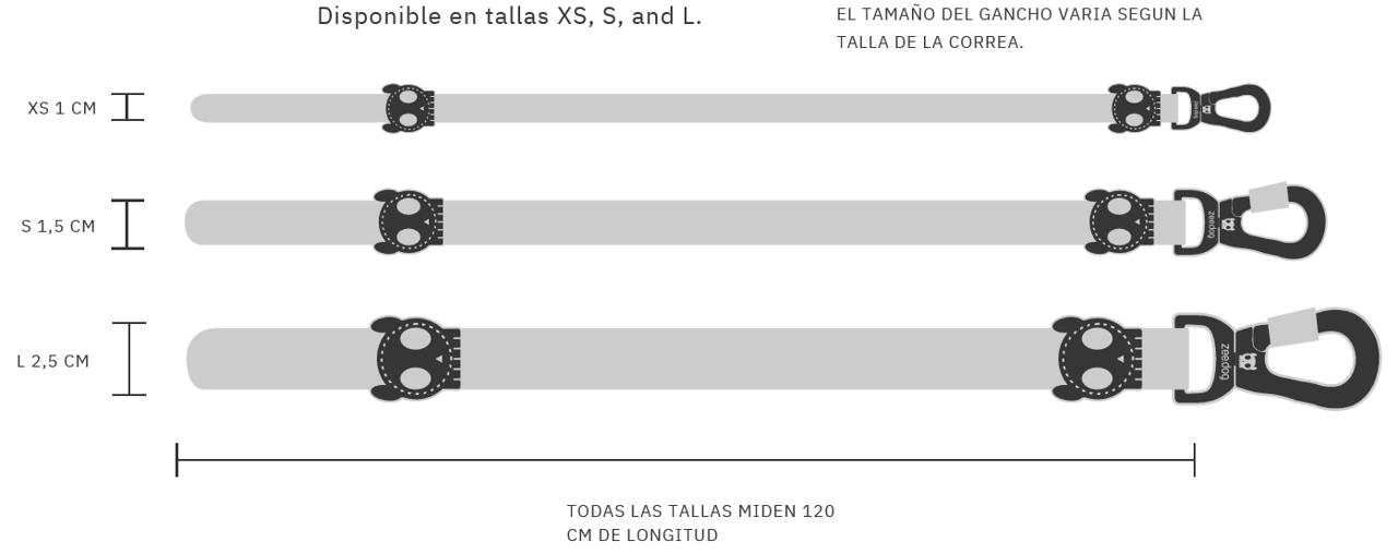 Correa Suede Leash by Reebok - para Perro