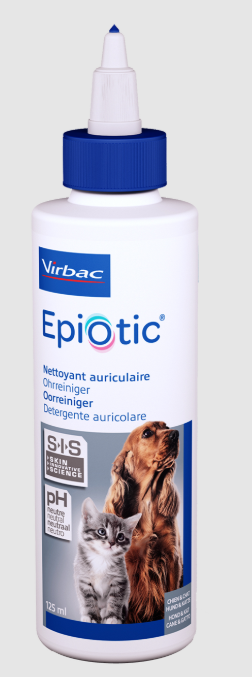 Virbac Epiotic , limpiador Auricular - frasco 100 ml.