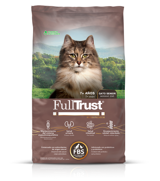 FullTrust Gato Senior – Alimento Super Premium para Gato Senior. Bolsa de 1.5 y 3 kg