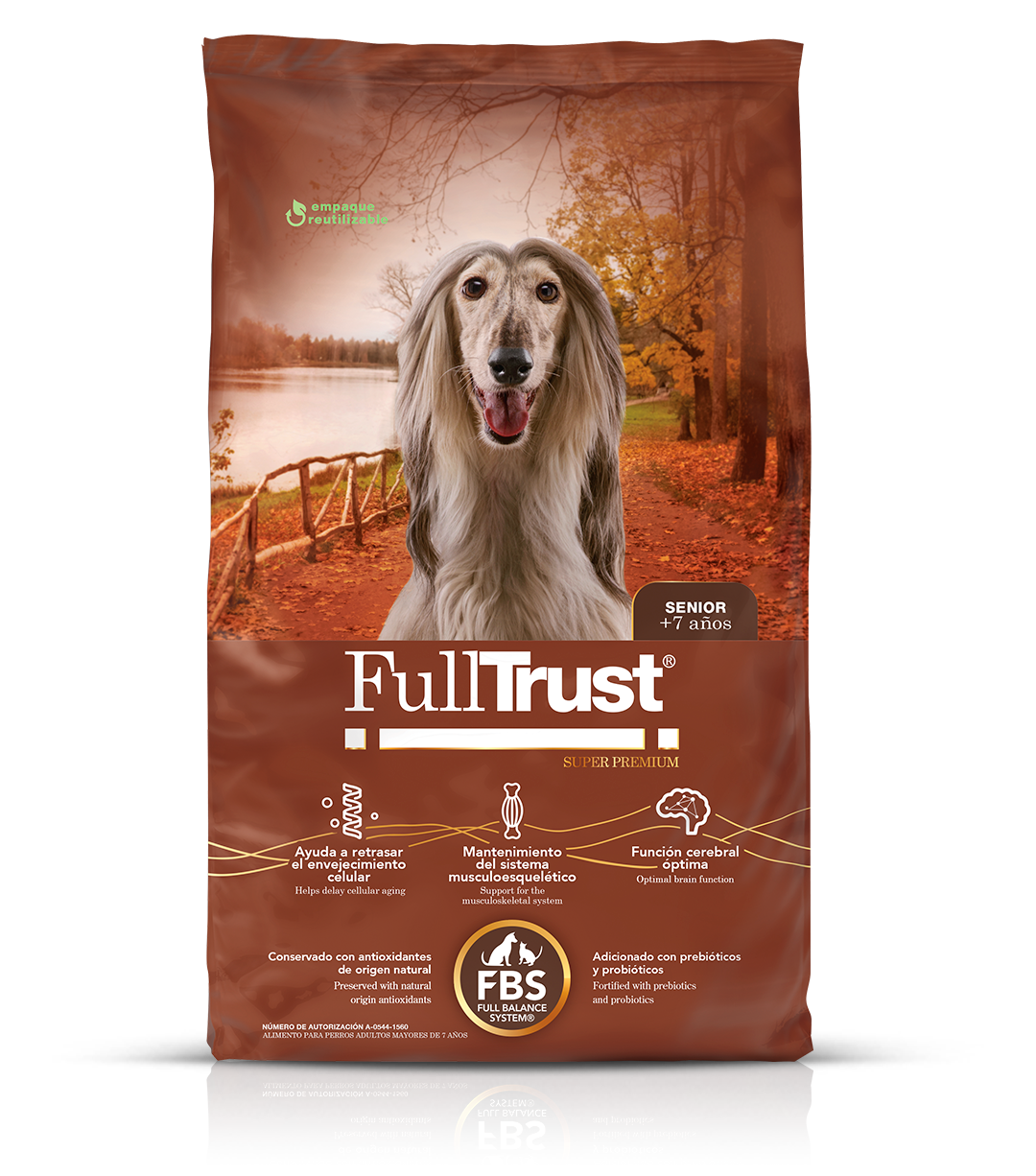 FullTrust Senior – Alimento Super Premium para Perro Senior. Bolsa de 2 y 8 kg