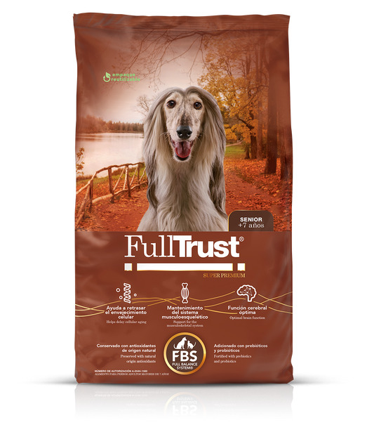 FullTrust Senior – Alimento Super Premium para Perro Senior. Bolsa de 2 y 8 kg