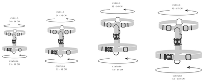 Arnés-H Neopro BubbleGum Bounce by Zee.dog