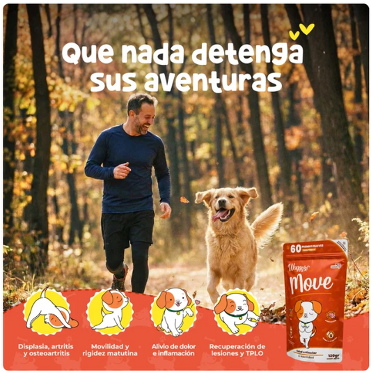 Waggy´s Move - Suplemento Articular para Movilidad y Dolor en Perros
