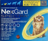 🐶 NexGard Spectra – Tableta Masticable Antipulgas, Garrapatas y Desparasitante para Perro. Varias presentaciones, 1 mes de protección.
