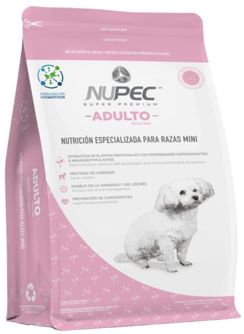 🐶 Nupec Adulto Razas Pequeñas – Croquetas para Perros Mini 3 kg