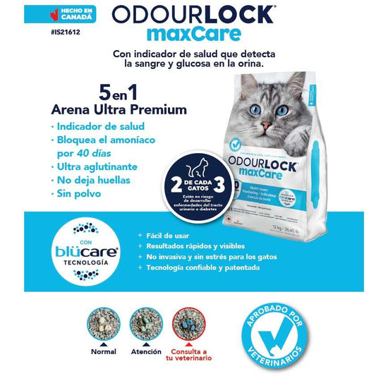 Arena para Gatos OdorLock maxCare - bolsa 11.3 kg