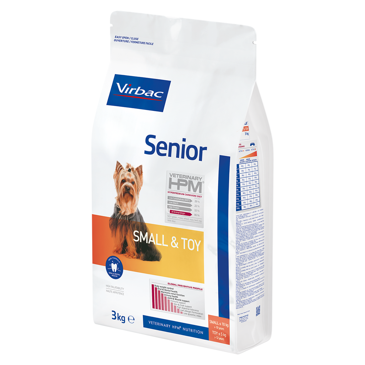 🐶 Virbac HPM Senior Small & Toy – Perros Senior Raza Pequeña