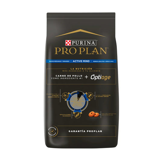 🐶 Pro Plan Active Mind Senior – Alimento para Perros Mayores Raza Mediana