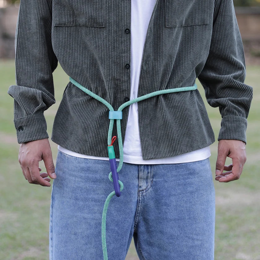 Correa manos libres - Vert Velvet Vibes Handsfree Leash by Zee.Dog