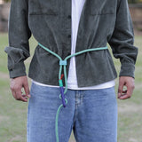Correa manos libres - Vert Velvet Vibes Handsfree Leash by Zee.Dog