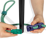 Correa manos libres - Vert Velvet Vibes Handsfree Leash by Zee.Dog