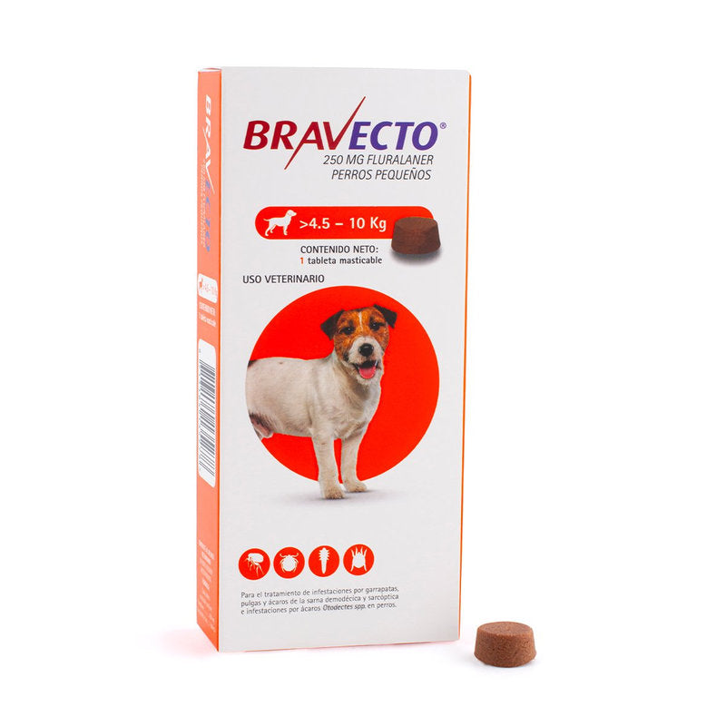 🐶 Bravecto Chew – Tableta Antipulgas y Garrapatas para Perros