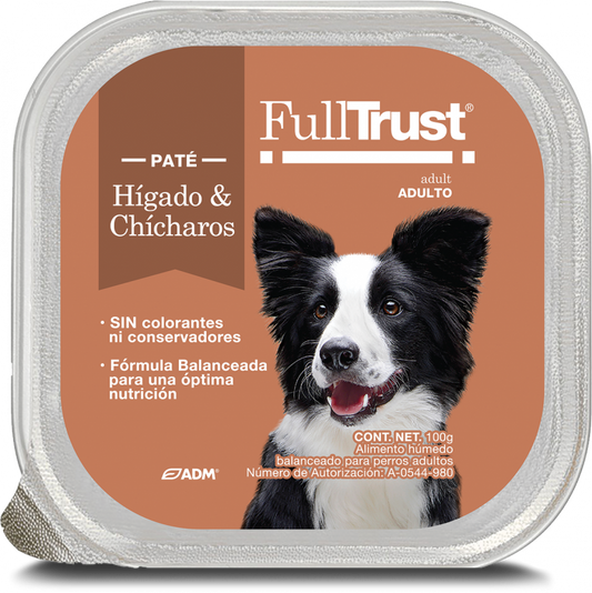 FullTrust Alimento Húmedo para Perro 100 g – 5 Sabores