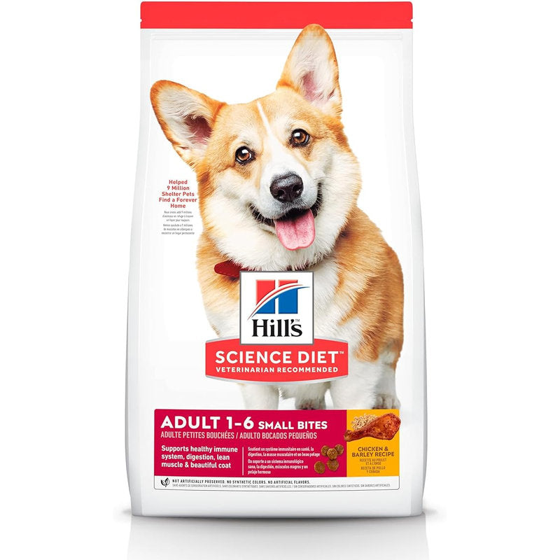 🐶 Hill's Science Diet Adult Small Bites – Croqueta Pequeña para Perros Adultos