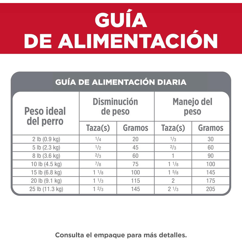 🐶 Hill's Science Diet Light – Alimento Light para Perros Adultos Raza Pequeña y Mini