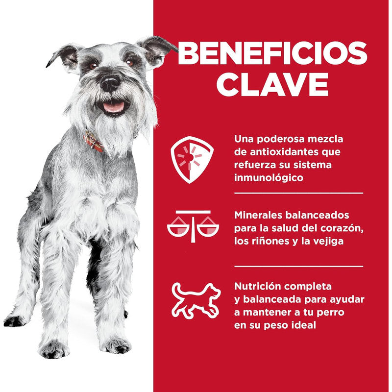 🐶 Hill’s Adulto 7+ Mini – Croquetas para Perros Seniors de Raza Pequeña