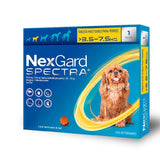 🐶 NexGard Spectra – Tableta Masticable Antipulgas y Desparasitante para Perros