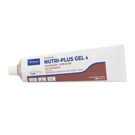 🐾 Virbac Nutri Plus Gel – Energía y Apetito para Perros y Gatos
