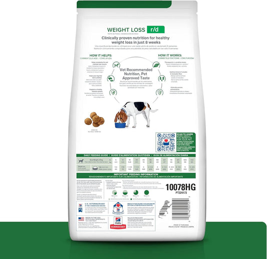 ⚖️ Hill's Canine r/d – Control de Peso para Perros